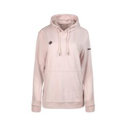 Bluza Arasil: wygoda i swobodny styl z regulowanym kapturem i kieszenią kangurko. Czerwone bluzy IZAS, m, bez wzorów, bez ramiączek. Za 313.00 zł.