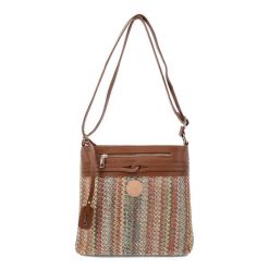 Multi Stylowa Torebka Damska Rieker. Listonoszki Rieker, bez wzorów, ze skóry ekologicznej, boho, bez dodatków. Za 197.99 zł.