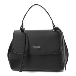 Czarna Modna Torebka Big Star Stylowy Kuferek Damski. Czarne torebki klasyczne BIG STAR, bez wzorów, ze skóry ekologicznej, eleganckie, bez dodatków. Za 188.99 zł.