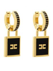 Elisabetta Franchi Kolczyki OR-27-K46E2-V270 Czarny. Czarne kolczyki Elisabetta Franchi. Za 899.99 zł.