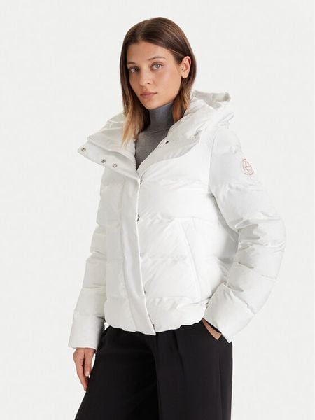 Save The Duck Kurtka narciarska P32533W LEAF21 Biały Regular Fit. Białe kurtki narciarskie Save the duck, na zimę, bez wzorów, z syntetyku, bez kaptura, narciarskie. Za 1,249.00 zł.