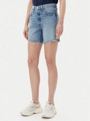 Levi's® Szorty jeansowe A9296-0001 Niebieski Regular Fit. Niebieskie szorty bez wzorów, z bawełny. Za 219.99 zł.