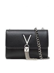 Valentino Torebka Divina VBS1R403G Czarny. Czarne kopertówki Valentino, bez wzorów, ze skóry, wizytowe, bez dodatków. Za 229.99 zł.