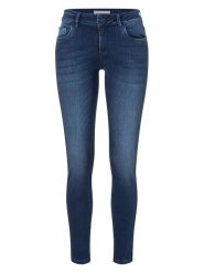 Timezone Dżinsy "Aleena" - Tight fit - w kolorze granatowym rozmiar: W29/L30. Niebieskie jeansy Timezone, l, z aplikacjami, klasyczne. Za 123.25 zł.