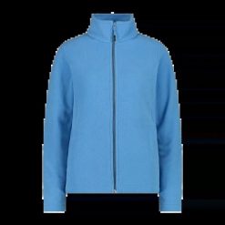 Bluza damska turystyczna CMP 3H13216. Niebieskie bluzy bez kaptura CMP, s, bez wzorów, z materiału, bez kaptura, narciarskie. Za 283.50 zł.