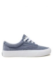 Polo Ralph Lauren Tenisówki 804907203003 Niebieski. Niebieskie trampki Polo Ralph Lauren, bez wzorów, z materiału, bez zapięcia. Za 239.99 zł.
