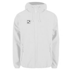 Kurtka wodoodporna Givova. Białe kurtki przejściowe sportowe Givova, bez wzorów, z softshellu, bez kaptura, trekkingowe. Za 263.99 zł.