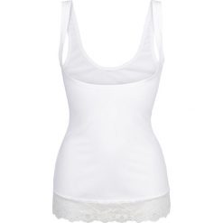 Top wyszczuplający Level 2 bonprix biały. Bielizna modelująca marki bonprix. Za 74.99 zł.