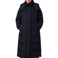 Kurtka GEOX LARYSSE Niebieski. Niebieskie kurtki Geox, bez wzorów, z tkaniny, bez kaptura. Za 1,155.99 zł.