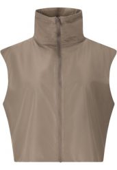 Damska kurtka bez rękawów Athlecia Aiana. Brązowe kurtki Athlecia, l, bez wzorów, z materiału, eleganckie, bez kaptura. Za 219.50 zł.