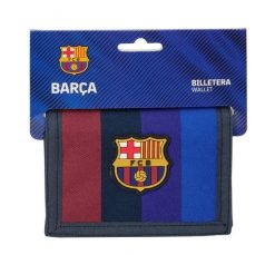 FC Barcelona portfel wielokolorowy. Czarne portfele safta, bez wzorów, z materiału. Za 59.00 zł.