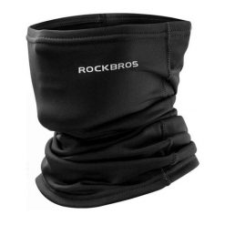 Maska/komin na twarz ROCKBROS LF7759-1 wiatroszczelna, oddychająca. Czarne szaliki i kominy ROCKBROS, bez wzorów, z materiału. Za 26.00 zł.