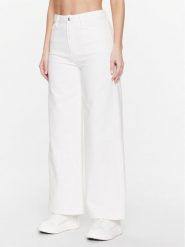 Tommy Hilfiger Jeansy WW0WW38518 Biały Relaxed Fit. Białe jeansy Tommy Hilfiger, bez wzorów, z bawełny. Za 599.99 zł.