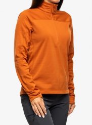 Bluza polarowa damska Fjallraven Abisko Lite Fleece Half Zip. Brązowe bluzy z kapturem Fjällräven, xs, bez wzorów, z materiału, bez kaptura, trekkingowe. Za 351.99 zł.