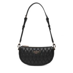 Torebka Guess. Czarne torebki klasyczne Guess, z aplikacjami, klasyczne, bez dodatków. Za 379.99 zł.