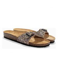 Sunbay Klapki "Jasmin" ze wzorem rozmiar: 37. Klapki Sunbay, bez wzorów, klasyczne, z otwartym noskiem, bez obcasa, bez zapięcia. Za 159.95 zł.