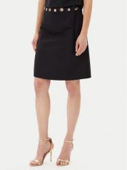 ARTIGLI Spódnica midi ACGO000744 Czarny Regular Fit. Czarne spódnice Artigli, bez wzorów, z syntetyku, midi. Za 179.99 zł.