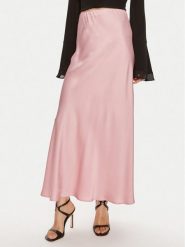 ViCOLO Spódnica maxi TB0342 Różowy Regular Fit. Czerwone spódnice ViCOLO, m, bez wzorów, z wiskozy, maxi. Za 229.99 zł.