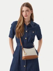 MICHAEL Michael Kors Torebka 32S6G3PC1B Écru. Białe listonoszki MICHAEL Michael Kors, bez wzorów, ze skóry, bez dodatków. Za 949.99 zł.