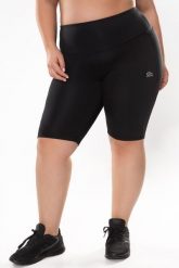Spodenki fitness damskie Rough Radical Optimal Shorts Plus size. Czarne szorty sportowe ROUGH RADICAL, bez wzorów, z dzianiny, na fitness i siłownię. Za 129.00 zł.