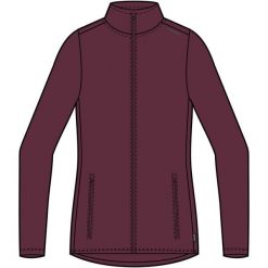 Bluza damska VIKING Tesero Lady Polartec. Czerwone bluzy bez kaptura Viking, bez wzorów, z polaru. Za 239.90 zł.
