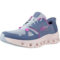 Buty Kobieta Skechers Glide-Step Pro niebieski. Niebieskie buty sportowe lifestyle Skechers, bez wzorów, bez zapięcia. Za 388.99 zł.