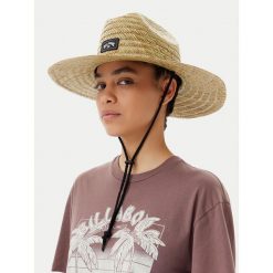 Kapelusz Billabong. Brązowe kapelusze Billabong, bez wzorów. Za 79.99 zł.