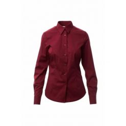 Koszula damska Payper Wear Florentia. Czerwone koszule PAYPER WEAR, bez wzorów, z bawełny, eleganckie, bez kołnierzyka, bez ramiączek. Za 248.50 zł.