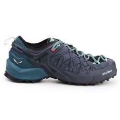 Buty Salewa Ws Wildfire Edge Gtx W 61376-3838 niebieskie. Niebieskie buty trekkingowe z gore-texu, bez zapięcia. Za 1,083.18 zł.
