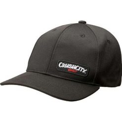 Czapka z daszkiem Rapala Crushcity. Czarne czapki z daszkiem RAPALA, bez wzorów, z materiału, klasyczne. Za 158.00 zł.
