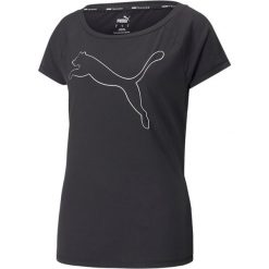 Koszulka fitness damska PUMA Train Favorite Jersey Cat. Czarne t-shirty sportowe Puma, s, bez wzorów, z jersey, bez ramiączek, na fitness i siłownię. Za 105.40 zł.