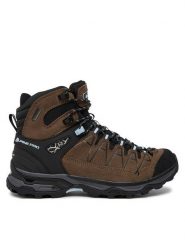 ALPINE PRO Trekkingi Vete UBTD406910PL Brązowy. Brązowe buty trekkingowe Alpine Pro, ze skóry, bez zapięcia. Za 549.99 zł.