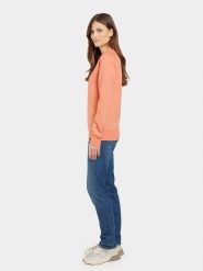 Didriksons Bluza "Fyn" w kolorze pomarańczowym rozmiar: 36. Pomarańczowe bluzy Didriksons, bez wzorów, z bawełny, bez ramiączek, bez kaptura. Za 148.61 zł.