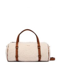 Guess Torebka Taylor Mini HWWS23 25760 Kremowy. Białe torebki klasyczne Guess, z aplikacjami, z materiału, bez dodatków. Za 364.99 zł.
