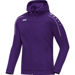 Kurtka Jako femme à capuche Classico. Fioletowe kurtki JAKO, l, bez wzorów, z materiału, z kapturem. Za 216.70 zł.