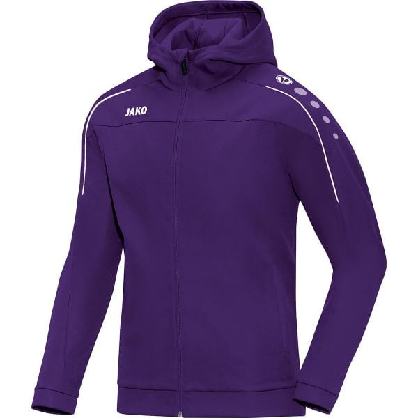 Kurtka Jako femme à capuche Classico. Fioletowe kurtki JAKO, l, bez wzorów, z materiału, z kapturem. Za 223.75 zł.