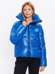 Save The Duck Kurtka puchowa D39370W LUCK17 Niebieski Regular Fit. Niebieskie kurtki Save the duck, na zimę, bez wzorów, z puchu, bez kaptura. Za 689.99 zł.