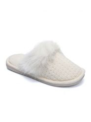 Confly Kapcie w kolorze białym rozmiar: 39. Białe kapcie Confly, bez wzorów. Za 47.82 zł.