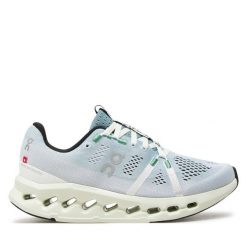 Buty do biegania On. Niebieskie buty do biegania On, bez wzorów, bez zapięcia, do biegania. Za 579.99 zł.