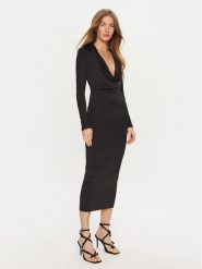 Bardot Sukienka koktajlowa Lorel 59613DB Czarny Slim Fit. Czarne sukienki Bardot, s, bez wzorów, z syntetyku, wizytowe, bez kołnierzyka, bez ramiączek. Za 249.99 zł.