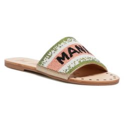 Klapki Manebi. Klapki Manebi, bez wzorów, bez obcasa, bez zapięcia. Za 519.99 zł.