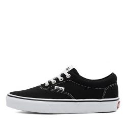 Tenisówki Vans. Czarne trampki Vans, bez wzorów, bez zapięcia. Za 229.99 zł.