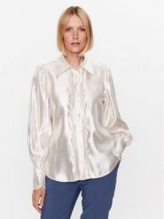 Bruuns Bazaar Koszula Chicory India BBW3320 Beżowy Regular Fit. Brązowe koszule Bruuns Bazaar, bez wzorów, z wiskozy, bez kołnierzyka, bez ramiączek. Za 409.99 zł.