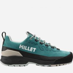 Buty turystyczne damskie Millet Cimaï Pro GoreTex wodoodporne. Zielone buty trekkingowe Millet, z gore-texu, bez zapięcia. Za 1,000.00 zł.