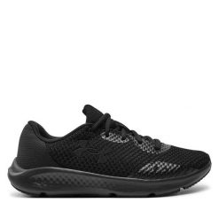 Buty do biegania Under Armour. Czarne buty do biegania Under Armour, bez wzorów, bez zapięcia, do biegania. Za 209.99 zł.