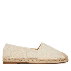 Espadryle DeeZee. Brązowe espadryle DeeZee, bez wzorów, bez obcasa. Za 79.99 zł.