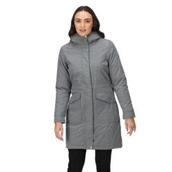 Kurtka uniwersalna damska Regatta Winterparka Romine. Szare kurtki Regatta, uniwersalny, bez wzorów, z syntetyku, bez kaptura. W wyprzedaży za 345.95 zł.