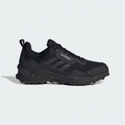 Buty turystyczne Terrex AX4. Czarne buty trekkingowe adidas, z materiału, bez zapięcia. Za 479.00 zł.