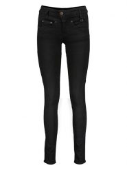 Herrlicher Dżinsy - Skinny fit - w kolorze czarnym rozmiar: W24/L32. Czarne jeansy Herrlicher, l, z aplikacjami, ze skóry, klasyczne. Za 145.60 zł.