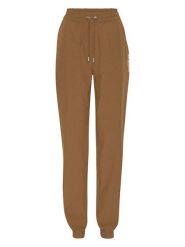 Ilse Jacobsen Spodnie dresowe w kolorze jasnobrązowym rozmiar: 38. Brązowe spodnie sportowe Ilse Jacobsen, bez wzorów, z dresówki. Za 202.95 zł.